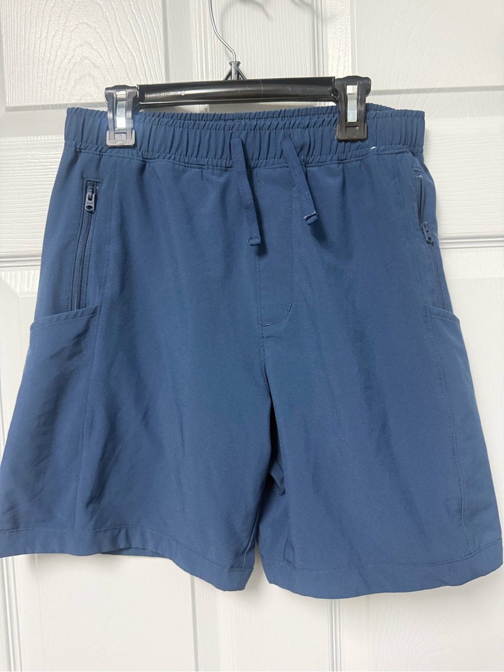 abercrombie kids Navy Blue Elastic Waist Shorts